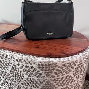 kate spade Black Leather Crossbody Bag
